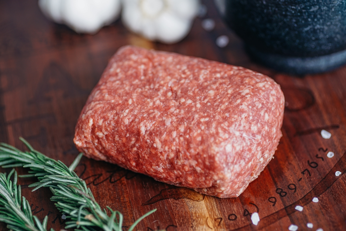 GrassFed & Finished Ground Beef 1lb/pkg Market Wagon Online